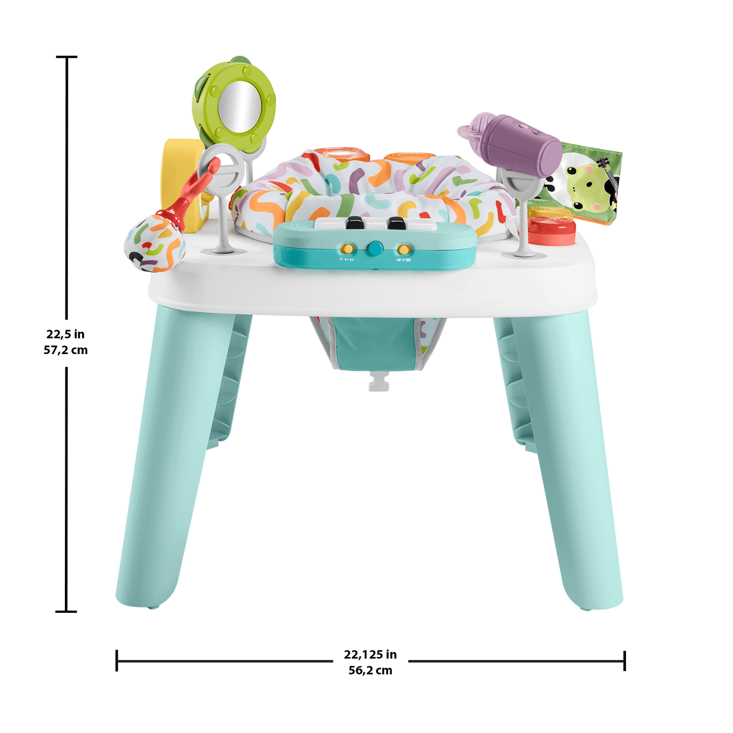 Bloomila 3-in-1 Hit Wonder Baby Activity Center & Toddler Play Table With Music & Lights