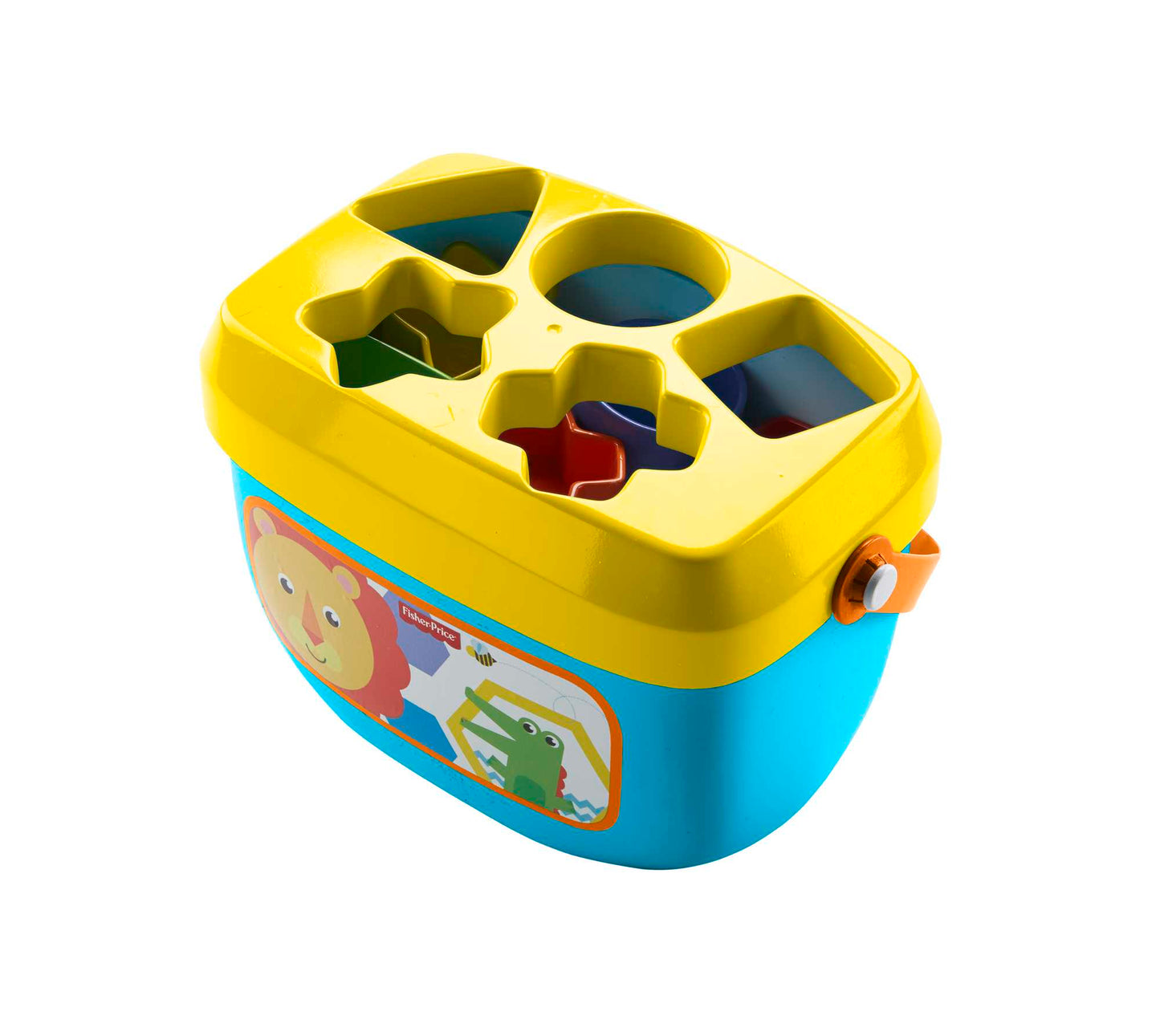 Bloomila Baby's First Blocks Shape-Sorting Toy, Set Of 10, For Infants 6+ Months