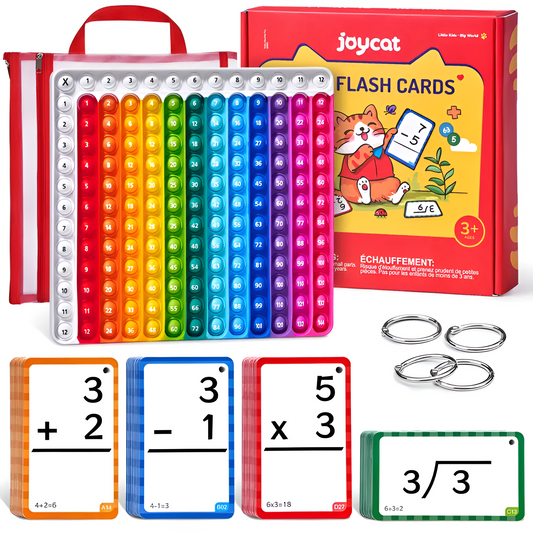 Rainbow Math Pop Fidget Set