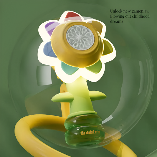 SunnyBloom Bubble Machine