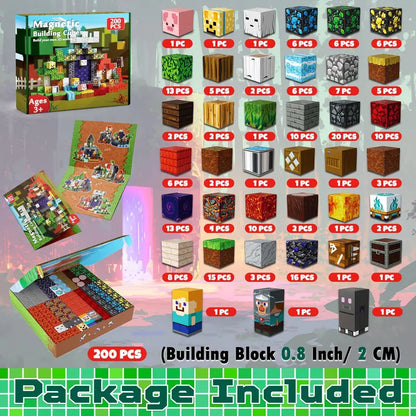 MagnaBuild 200-Piece Set