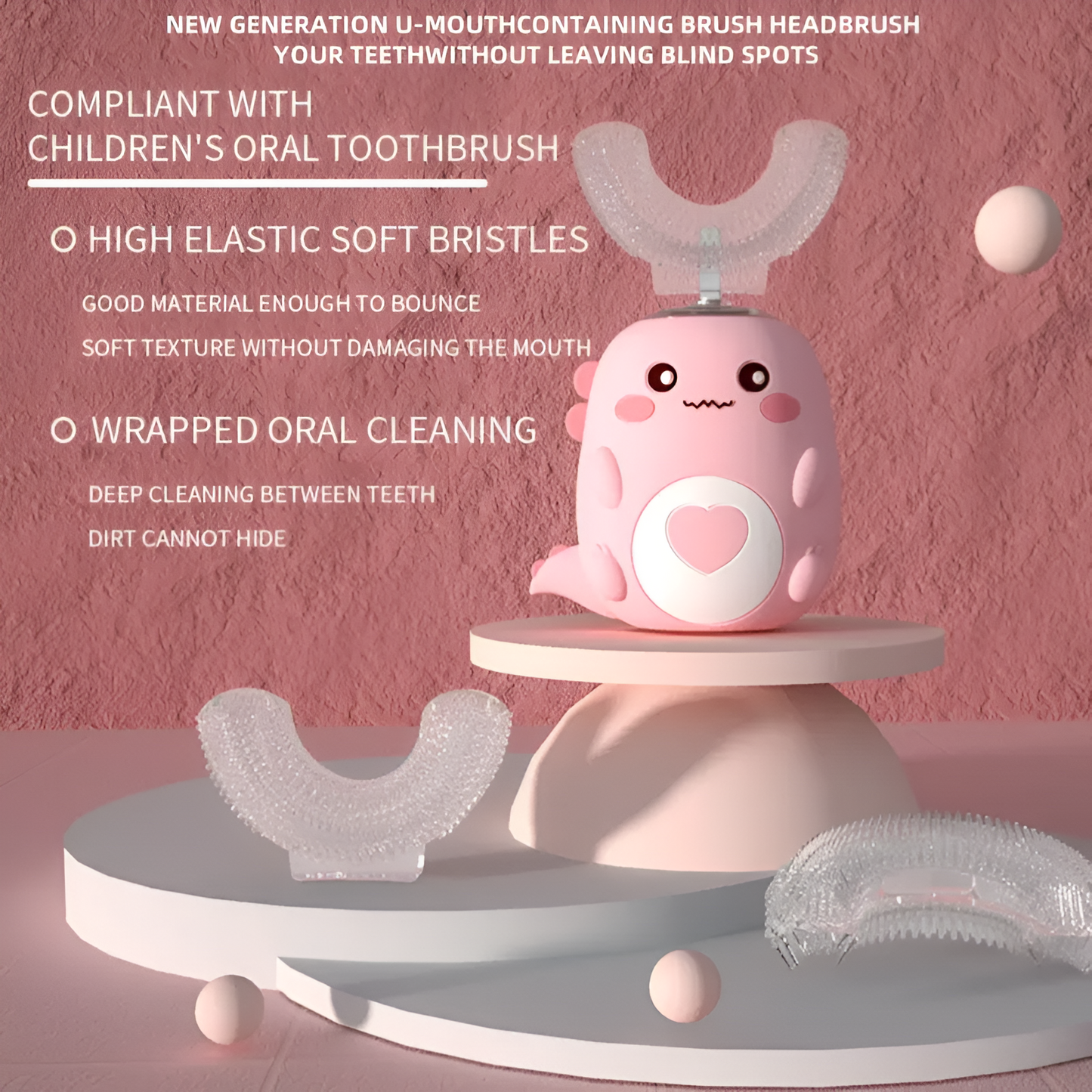 BrightSmile Kids U-Shaped Toothbrush (Electric)