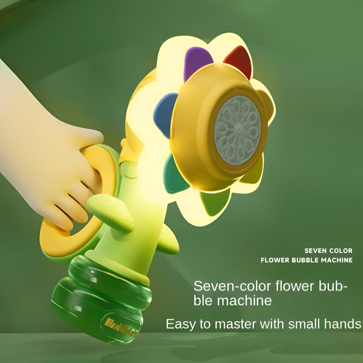 SunnyBloom Bubble Machine