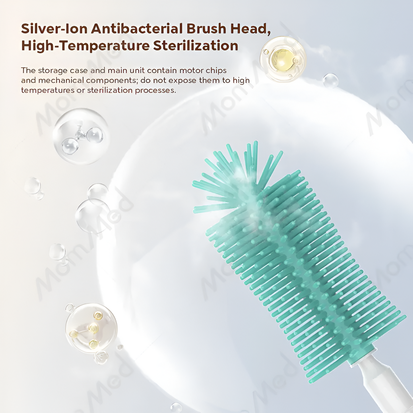 Electric Bottle Brush Set