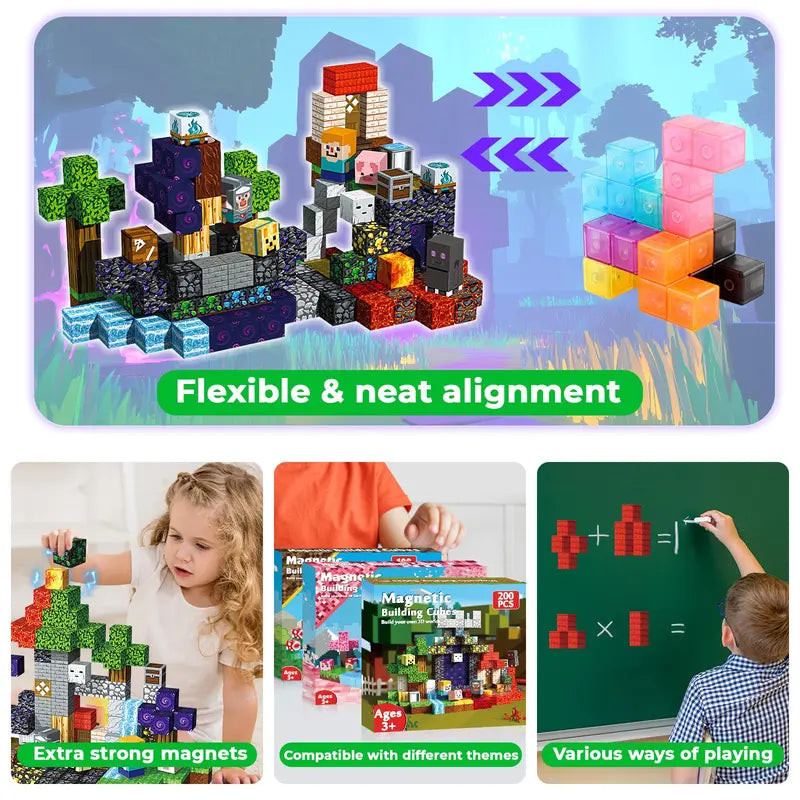 MagnaBuild 200-Piece Set