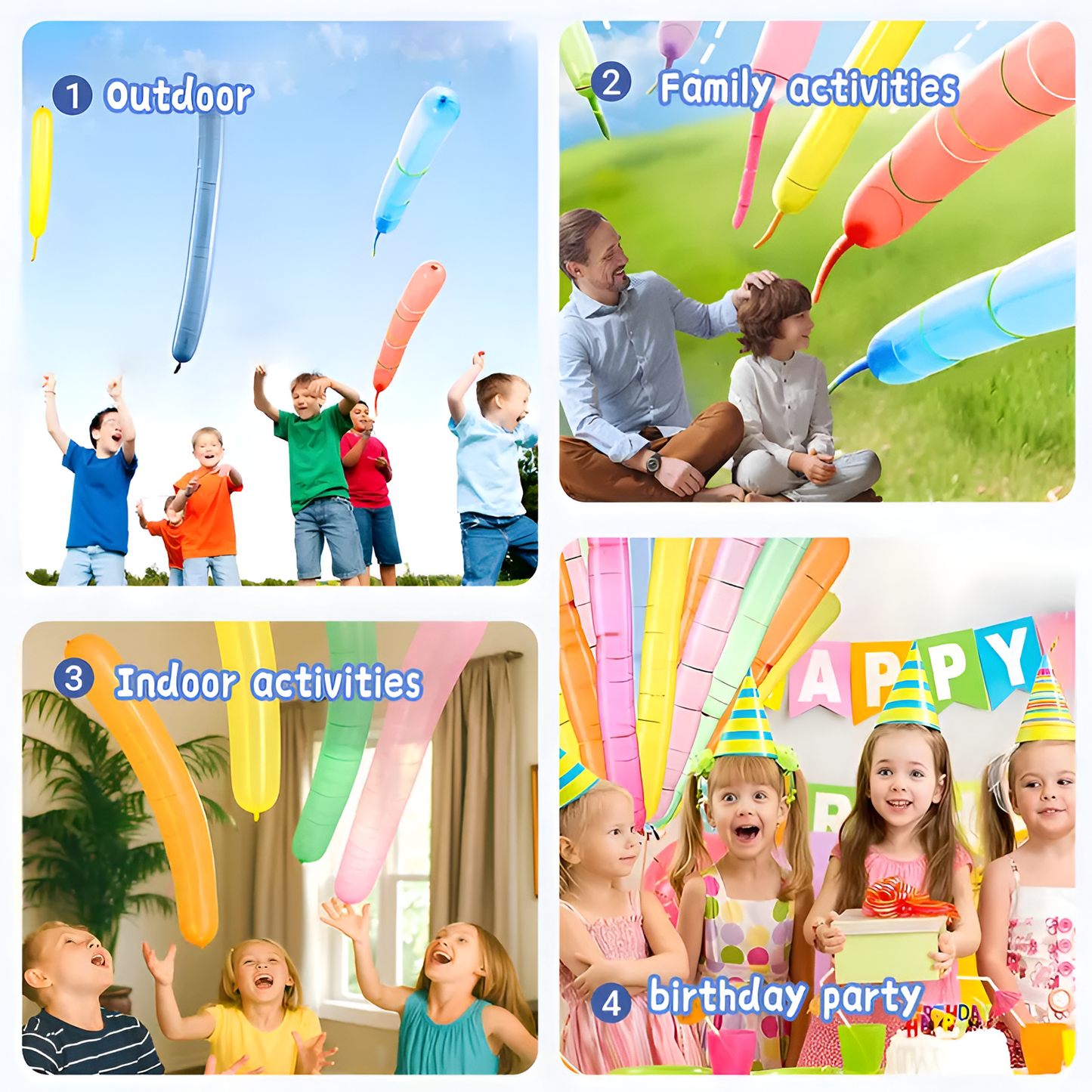 SkyRocket Balloons Party Pack (100 PCS + Pump)