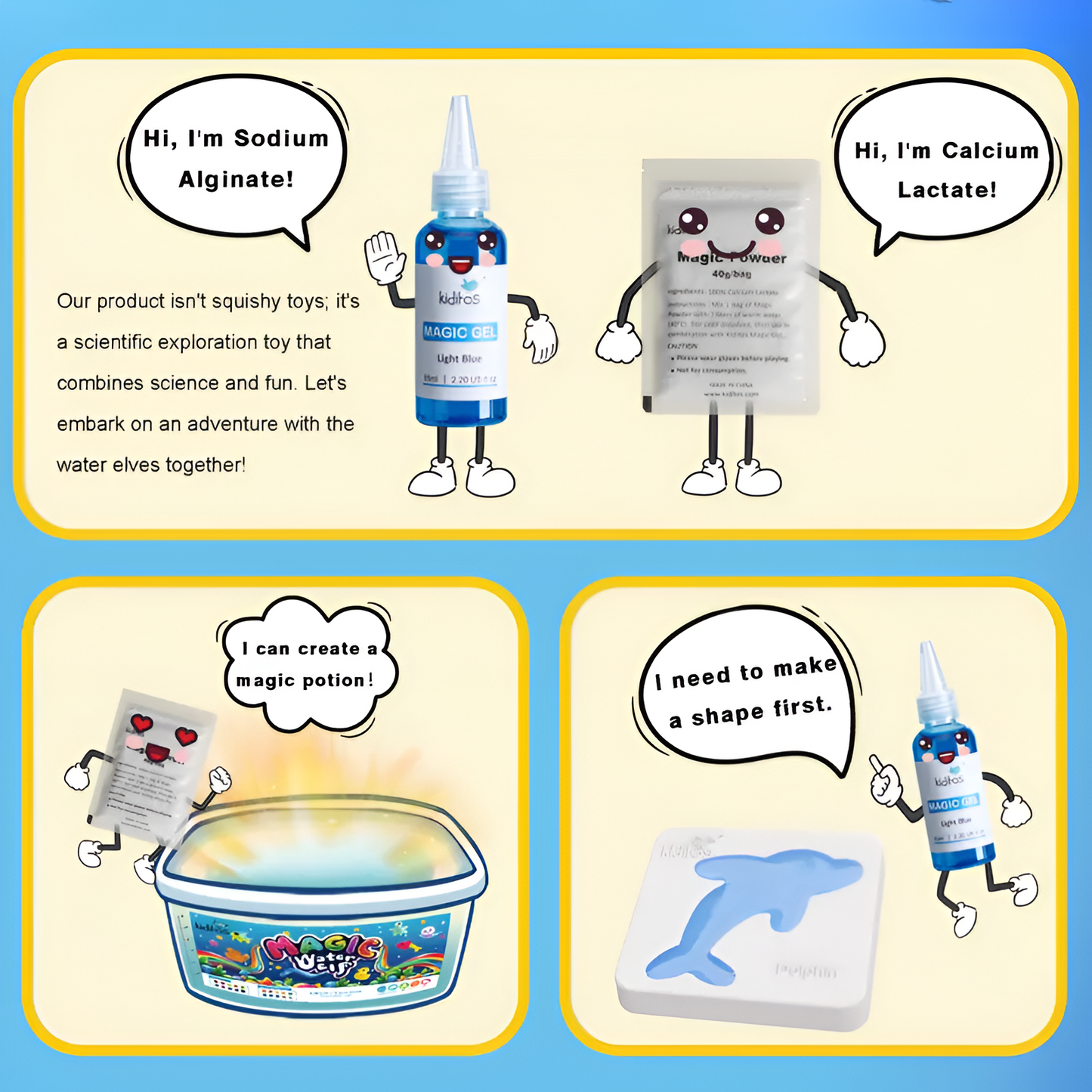 Magic Water Elf Toy Kit
