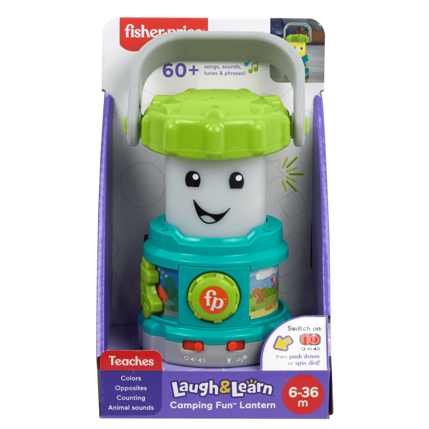 Bloomila Laugh & Learn Camping Fun Lantern Baby & Toddler Learning Toy With Lights & Music