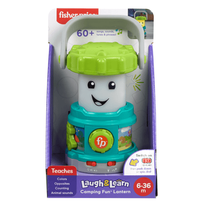 Bloomila Laugh & Learn Camping Fun Lantern Baby & Toddler Learning Toy With Lights & Music