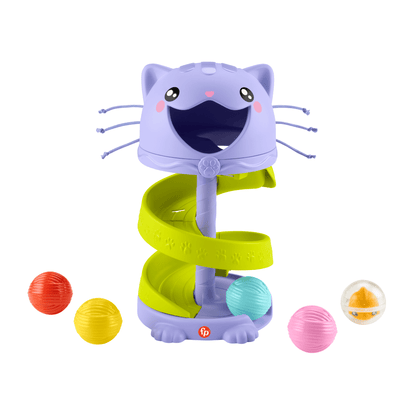 Bloomila Fp Pets Purrr-Fect Ball Tower Developmental Toy For Babies & Toddlers