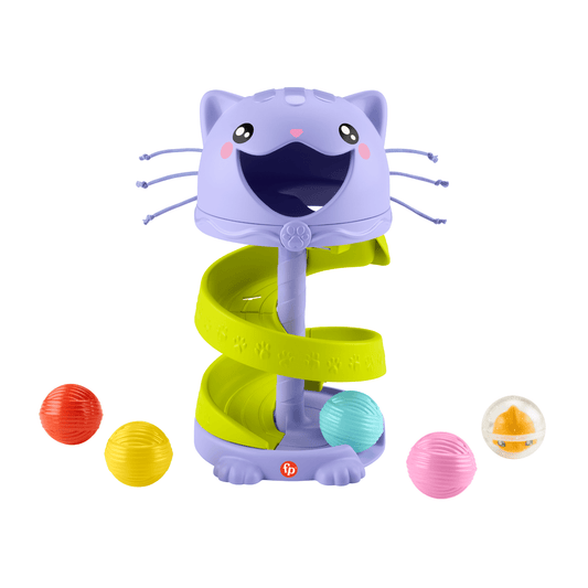 Bloomila Fp Pets Purrr-Fect Ball Tower Developmental Toy For Babies & Toddlers