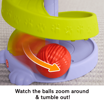 Bloomila Fp Pets Purrr-Fect Ball Tower Developmental Toy For Babies & Toddlers