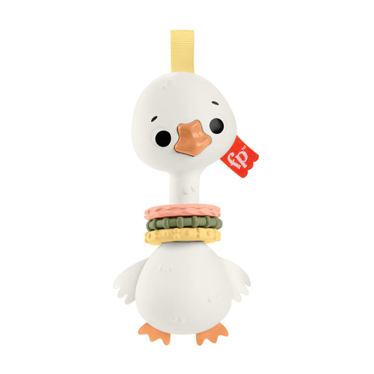 Bloomila Clack & Quack Goose Baby Toy With Fine Motor Activity For Newborns
