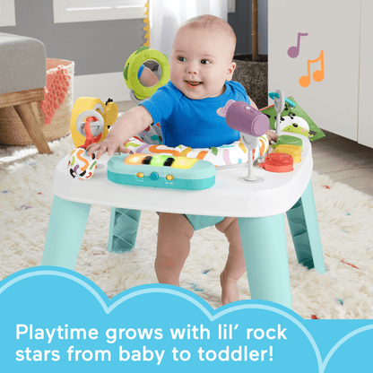 Bloomila 3-in-1 Hit Wonder Baby Activity Center & Toddler Play Table With Music & Lights