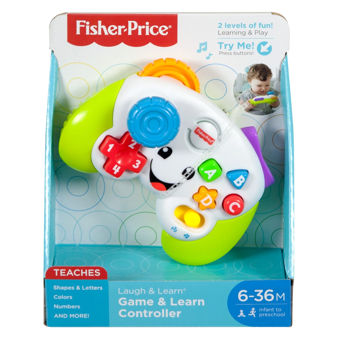Bloomila Laugh & Learn Game & Learn Controller Musical Baby Toy With Lights, Green