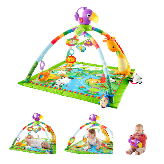 Bloomila Rainforest Music & Lights Deluxe Gym