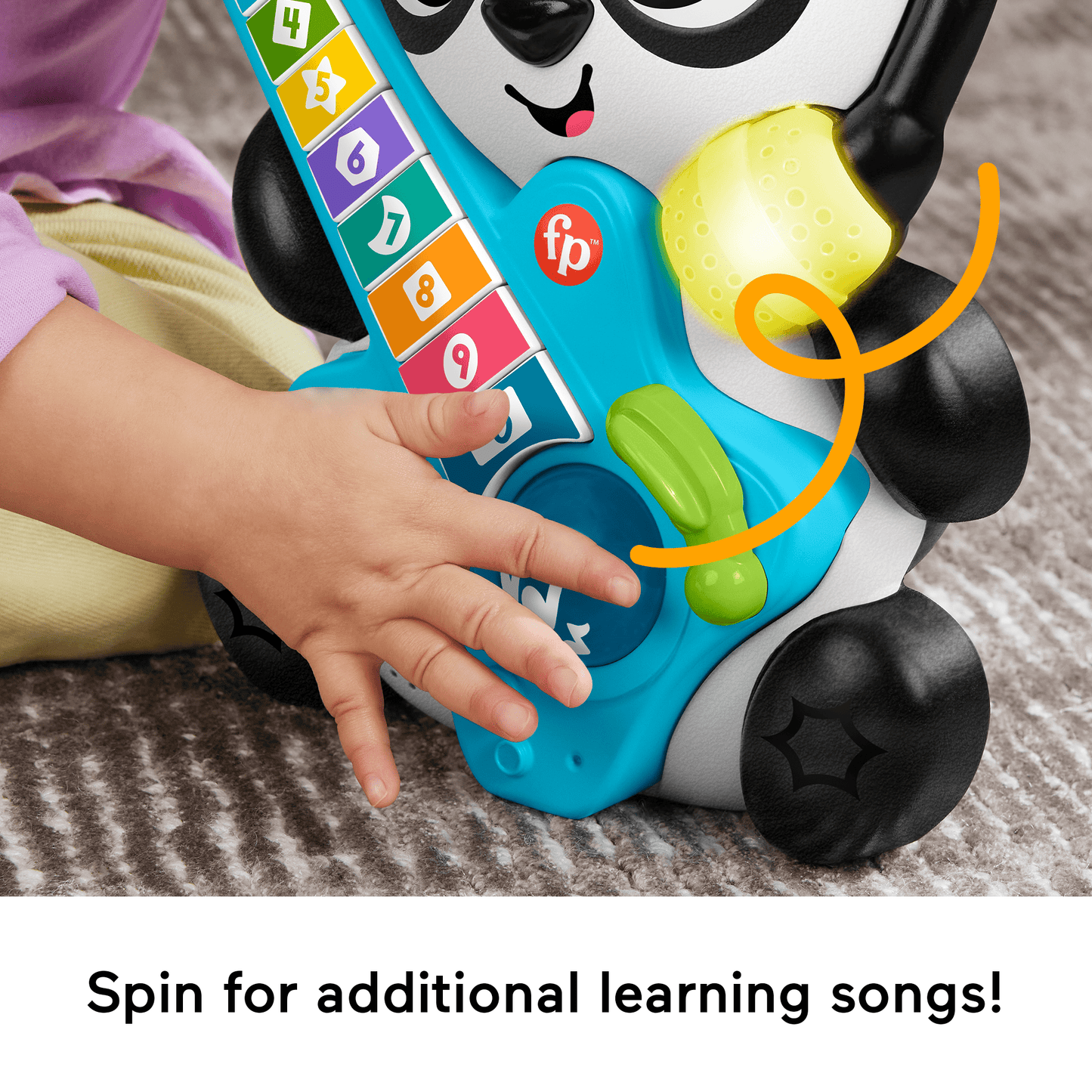 Bloomila Link Squad Jam & Count Panda Baby Learning Toy With Music & Lights