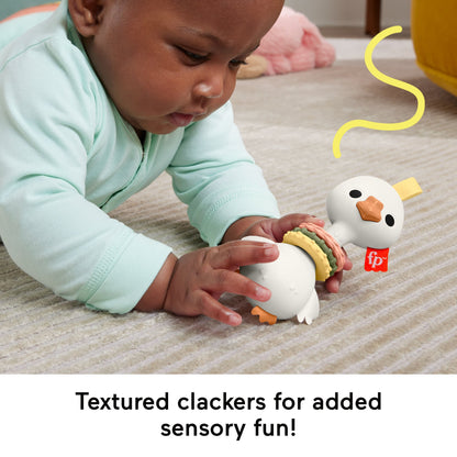 Bloomila Clack & Quack Goose Baby Toy With Fine Motor Activity For Newborns