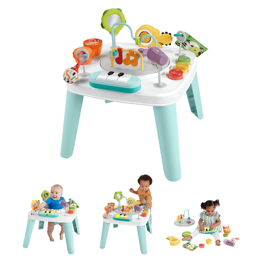 Bloomila 3-in-1 Hit Wonder Baby Activity Center & Toddler Play Table With Music & Lights